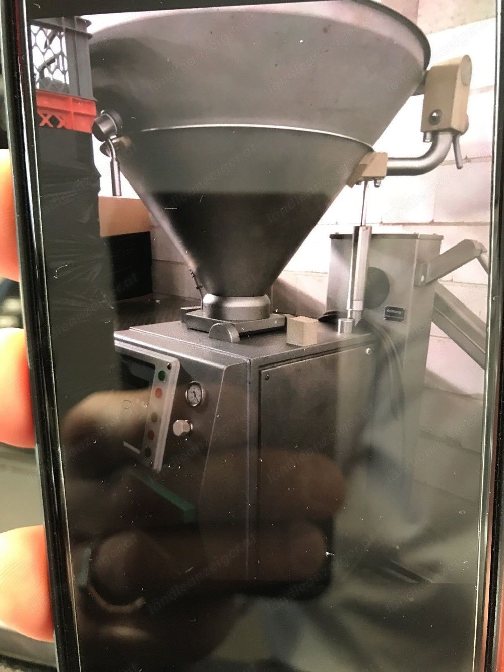 Wurstfüllmaschine  Vakuumfüller  Sausage Linker, Vacuum Stuffer VEMAG Robby 2