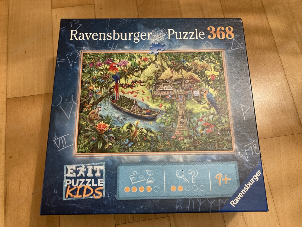 Ravensburger EXIT Puzzle Kids - 12924 Die Dschungelexpedition