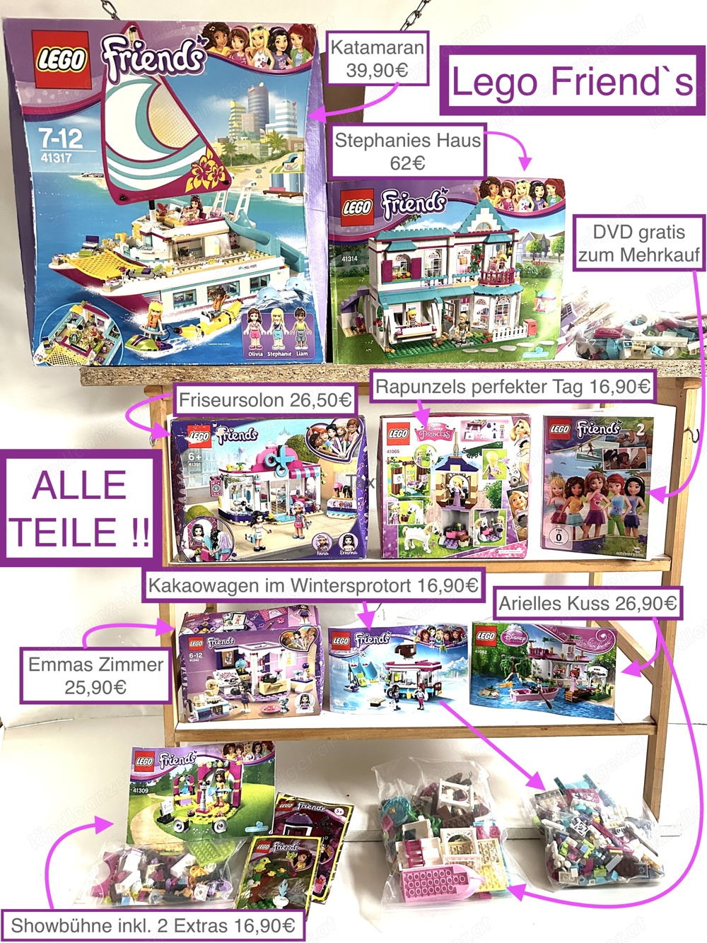 Lego Friends Ariell Rapunzel Katamaran ab 17,00 