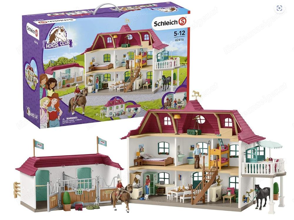 Schleich Horse Club Pferdehof Reitstall 