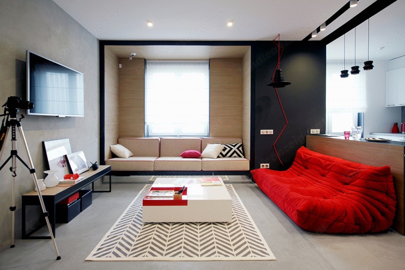 Luxus-Apartment (1 Zimmer) mit Balkon Luxus-Apartment (1 Zimmer) mit Balkon
