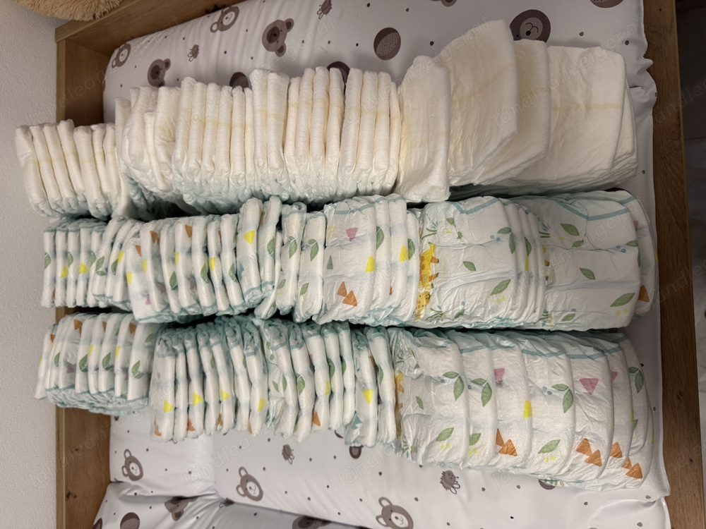 Pampers baby dry gr. 3 und größe 2 premium protection