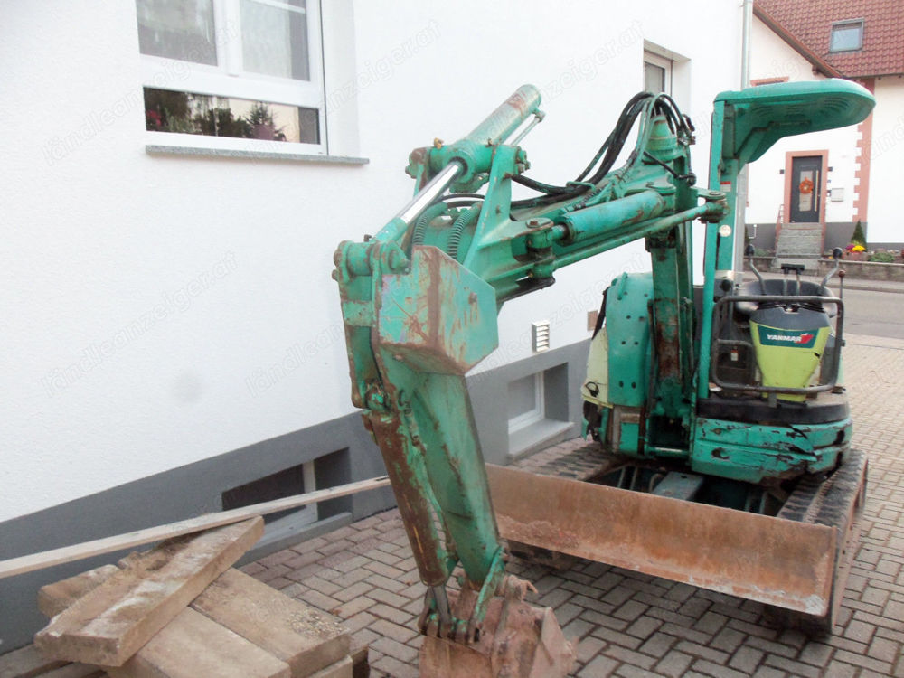 Minibagger, Hoflader, Kompaktlader Yanmar 2 Tonner Rundheck mit Schaufel