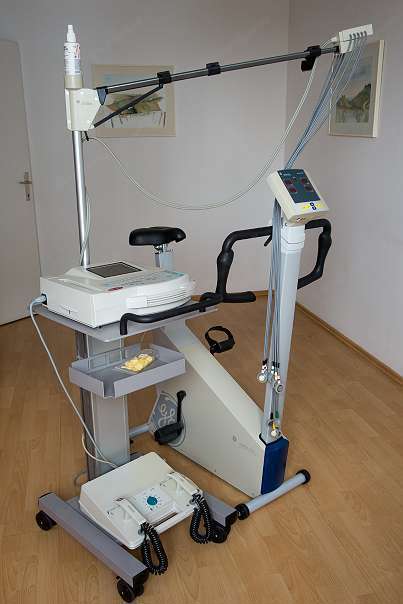 Ergometrieanlage GE Medical Systems MAC 1200 mit Zubehör