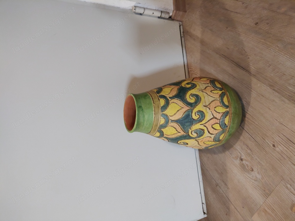 schöne Keramik Bodenvase