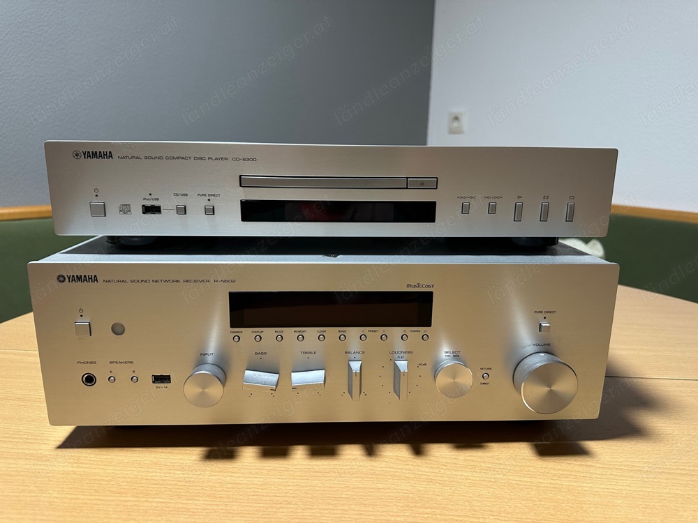 Yamaha Receiver und CD Player