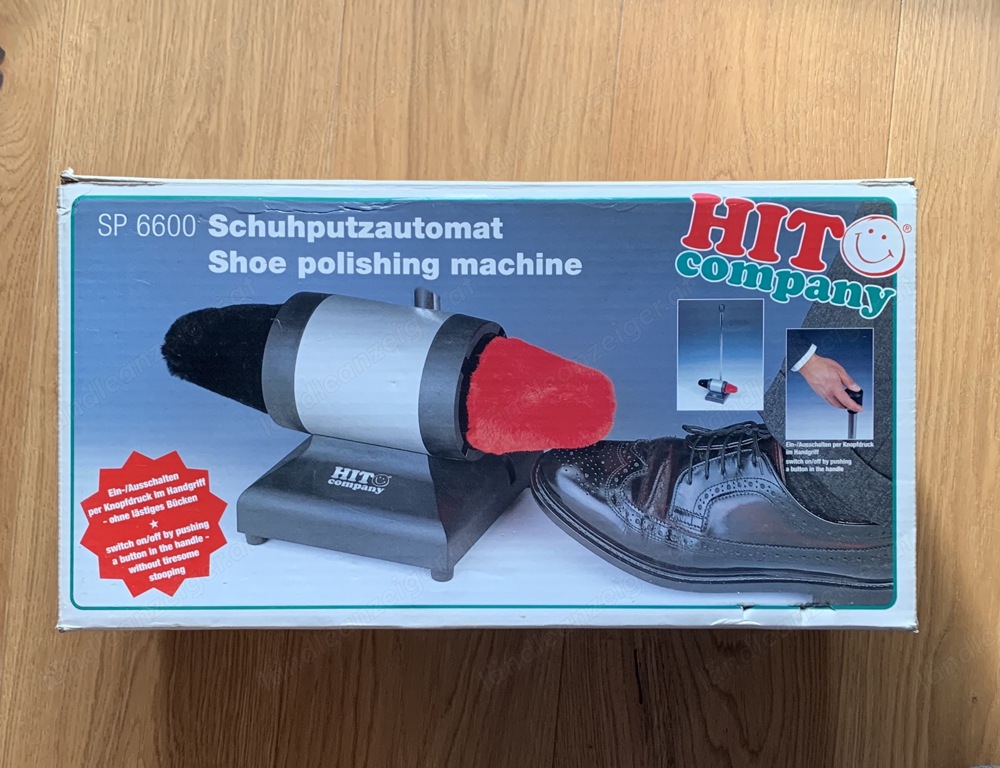 Schuhpoliermaschine unbenutzt und Originalverpackt