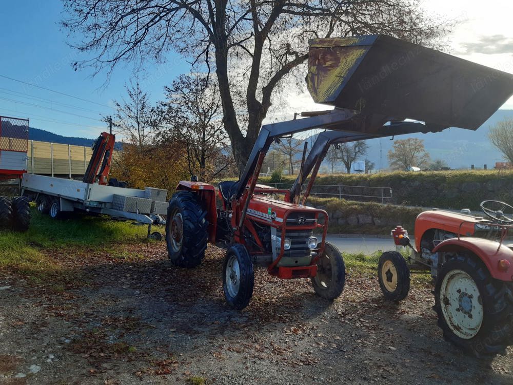 MF 148 Multipower mit Stoll Frontlader MF 148 Multipower mit Stoll Frontlader