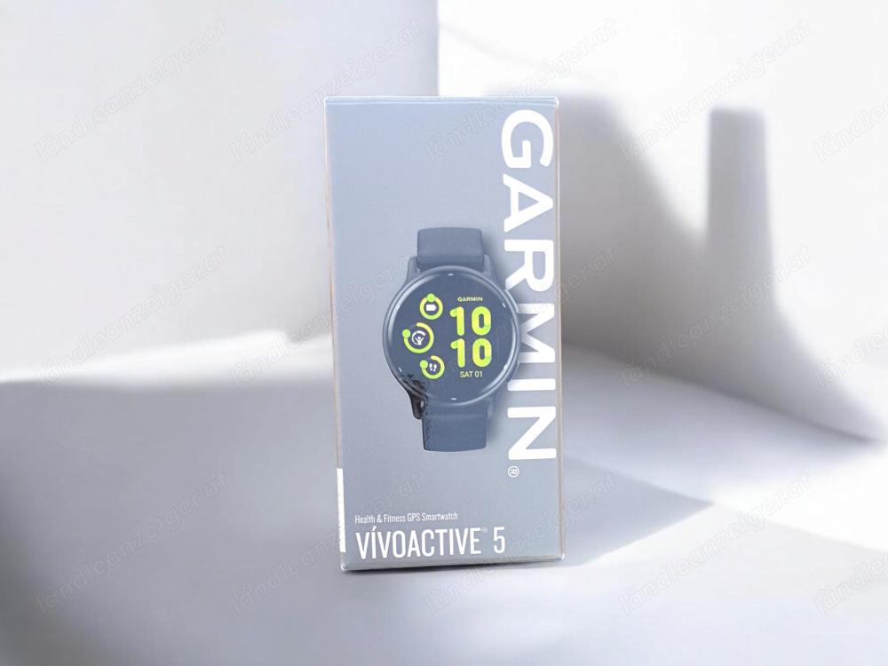 SmartWatch GARMIN VivoActive 5 Schwarz  Neu Unbenutzt VERSIEGELT 