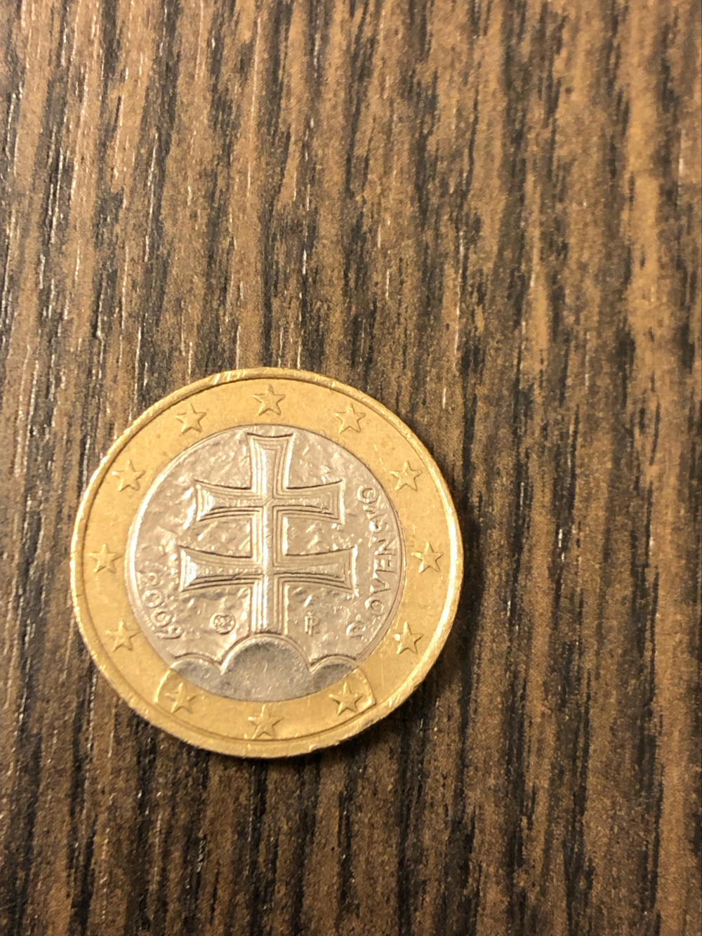 1 Euro Umlaufmünze Slowakei 2009