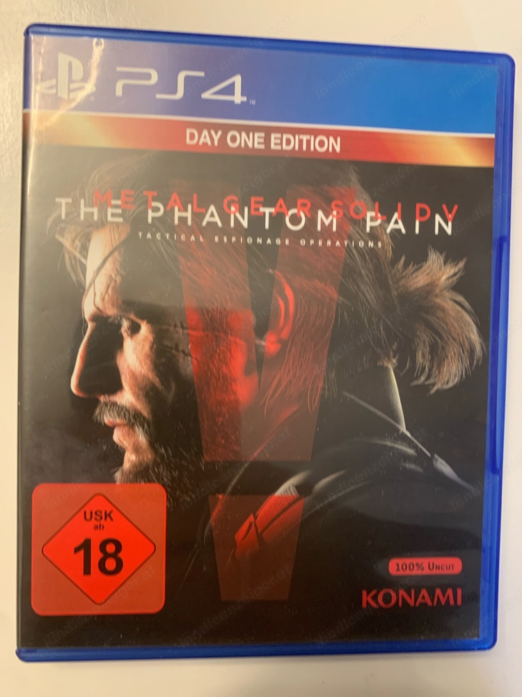 MGS The Phantom Pain PS4