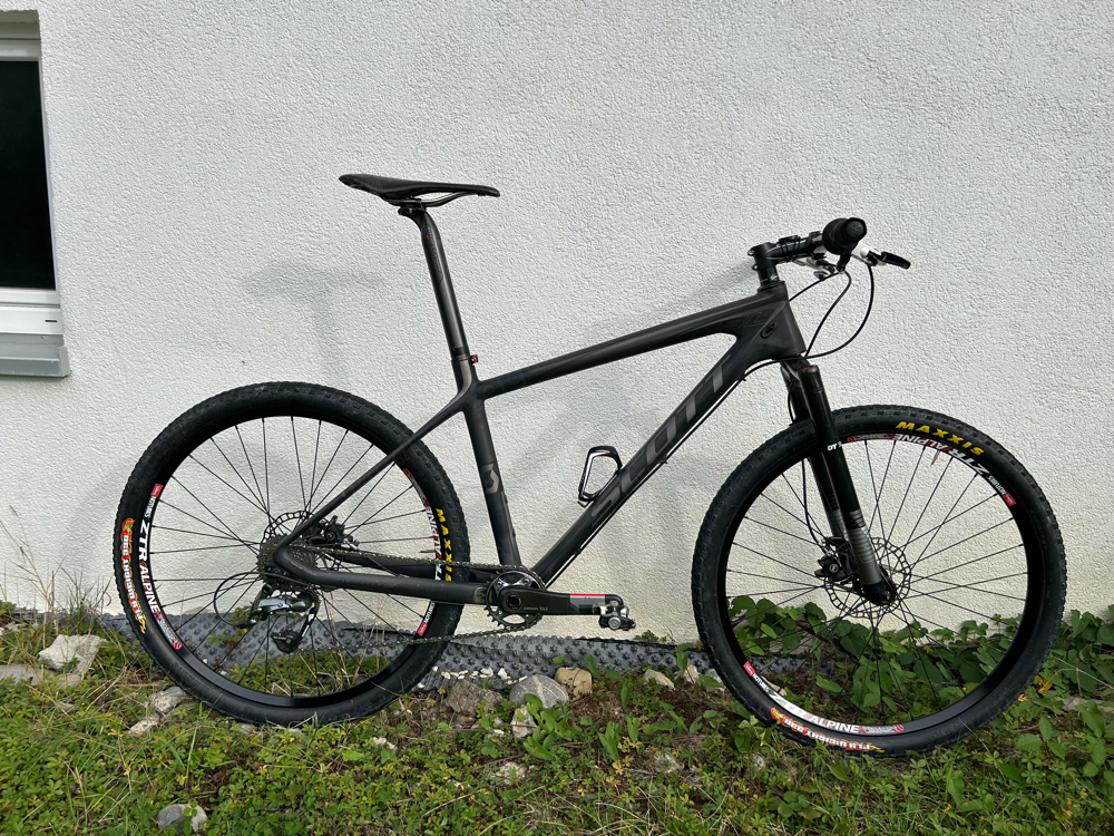 Scott Scale SL Uphill Racebike mit DT Swiss Starrgabel