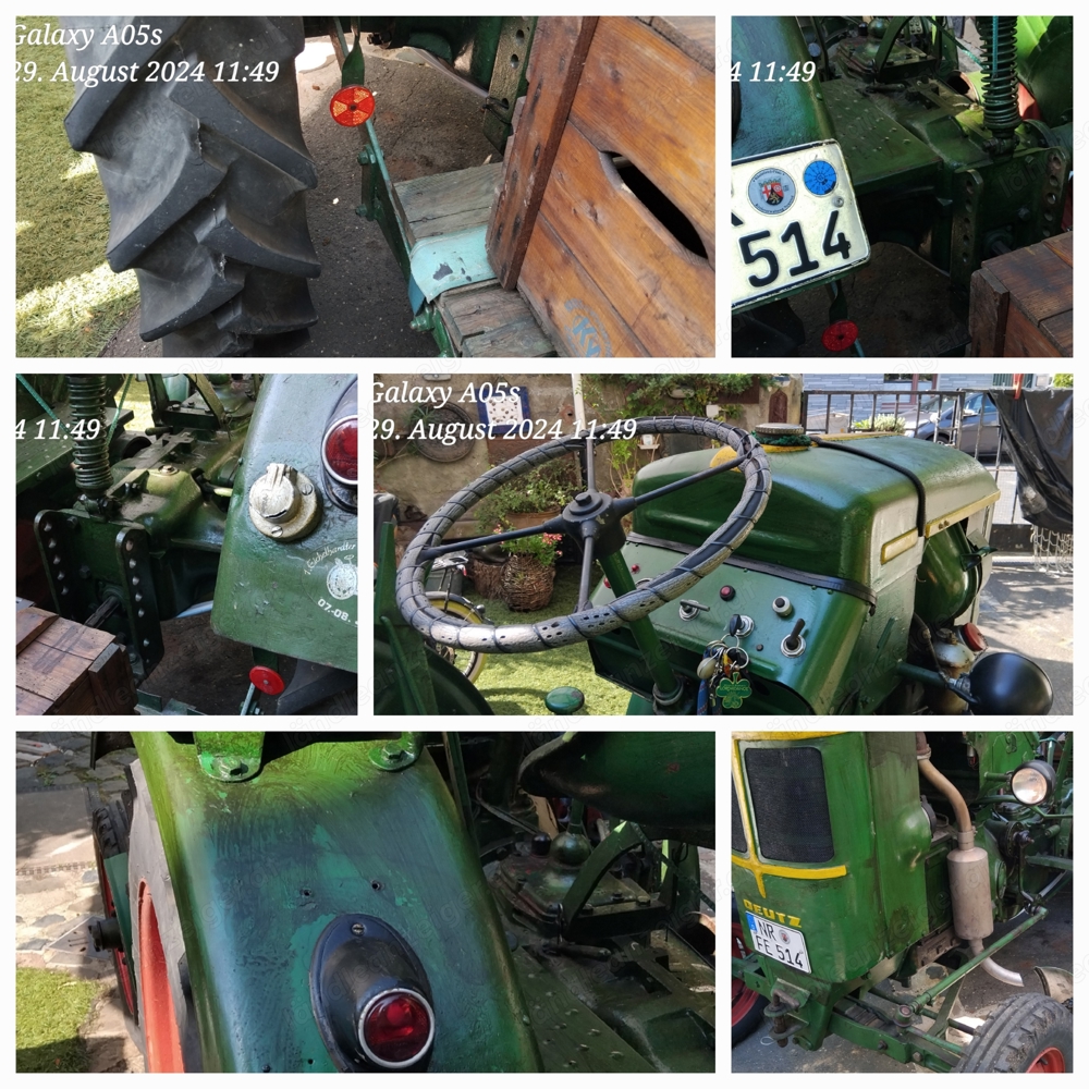 Deutz  1953   F1 514  5Gänge Schnell Läufer.