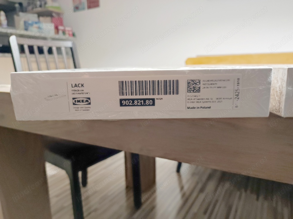 IKEA Wandregal LACK - neu und ungebraucht 