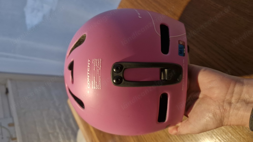 Skihelm POC pink