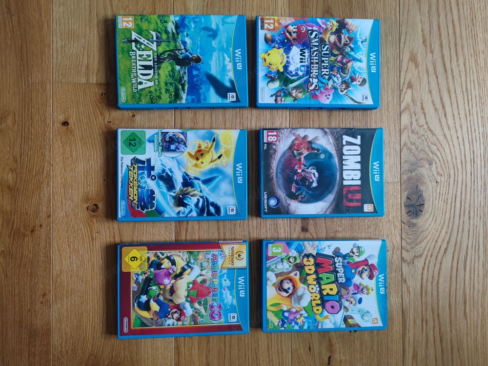 Nintendo Wii, Wii U, Switch, Xbox One Spiele