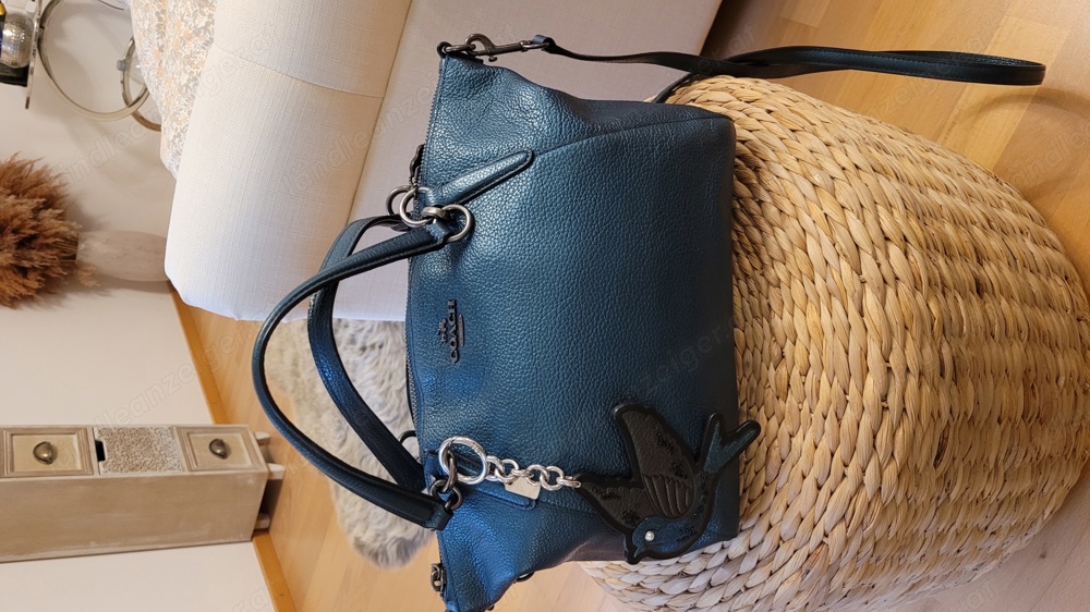 Coach Handtasche F23538 Kelsey - Farbe Metallic Dark Teal