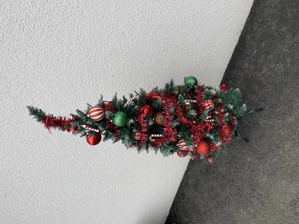 Weihnachtsbaum Kunst geschmückt Weihnachtsbaum Kunst geschmückt