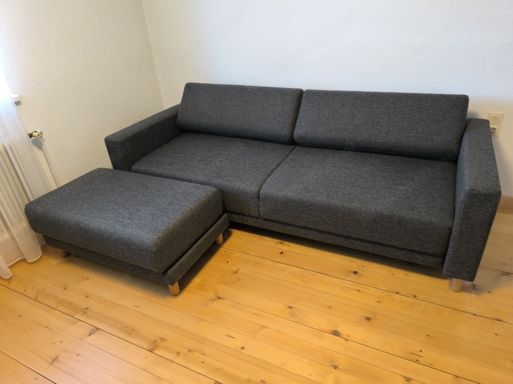 Schlafsofa inkl. Hocker