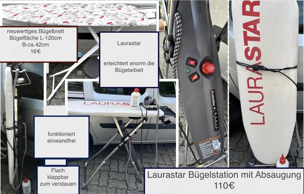 Laurastar Bügelstation  ab 16 