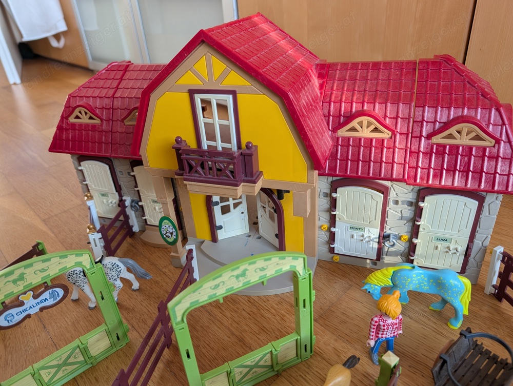 playmobil reiter Hof 5221