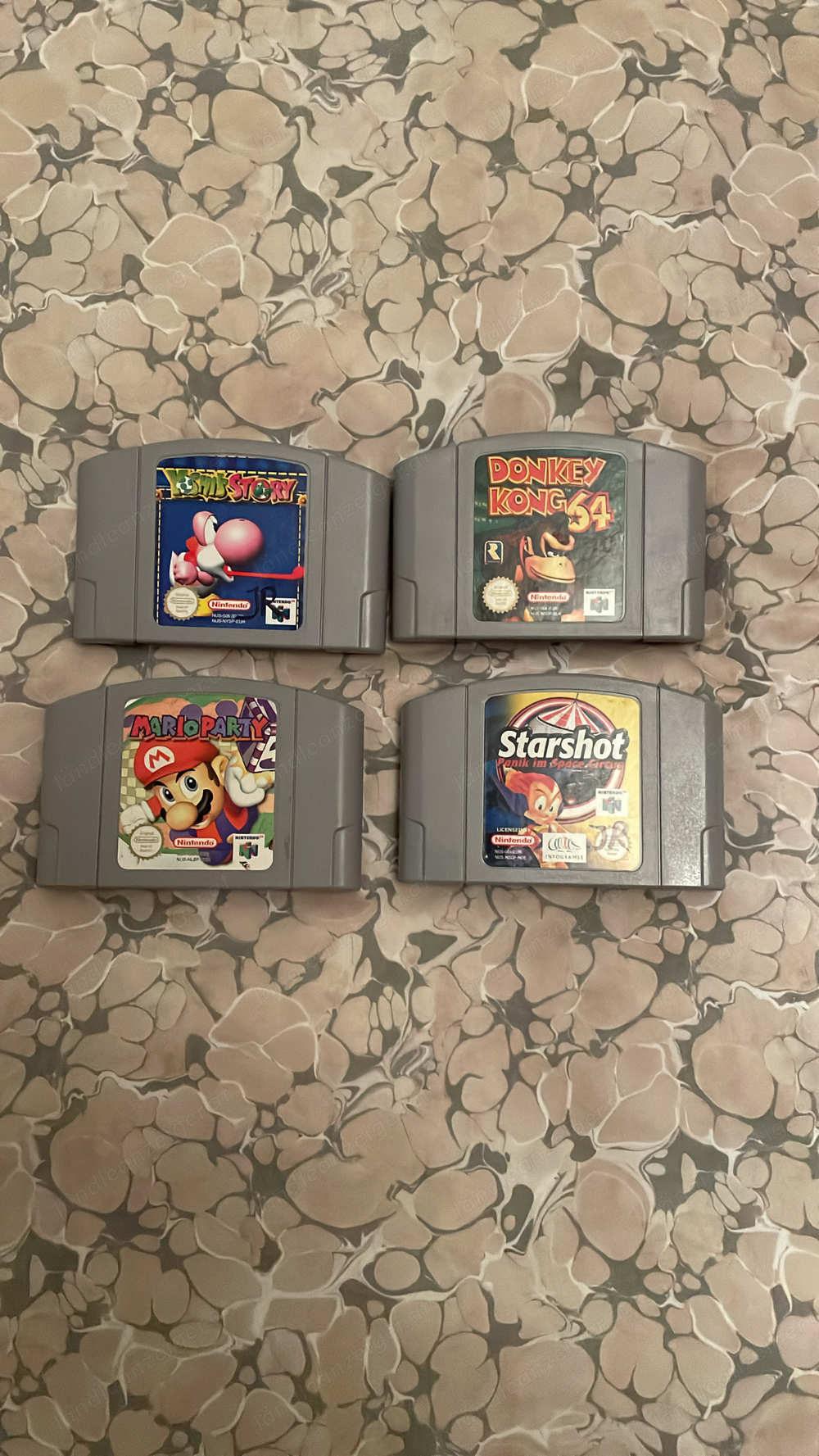 Nintendo N64 Spiele Donkey Kong & Starshot