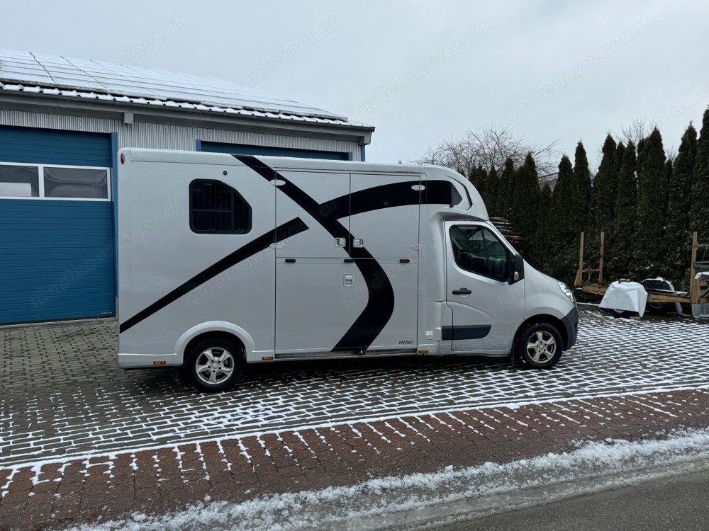 Pferdetransporter Theault Proteo Automatik Nur 60300KM Klima Navi