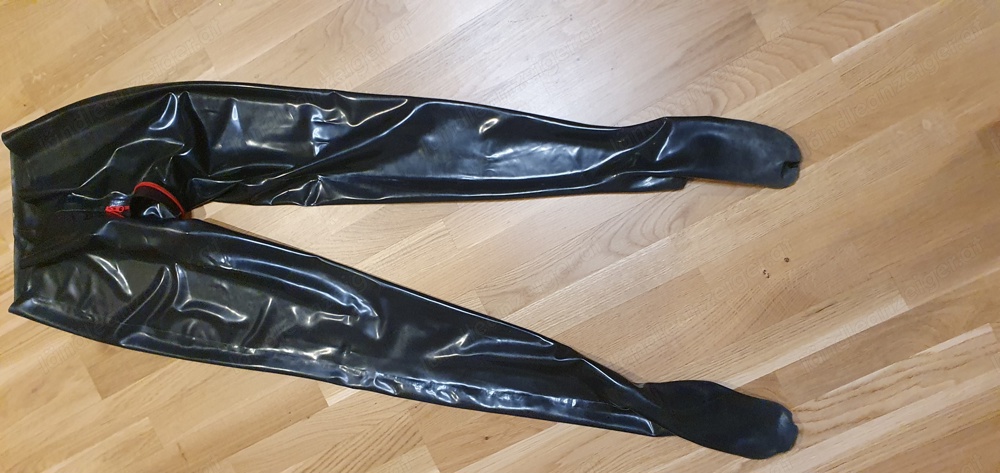 Latex Kleidung Maske Hose