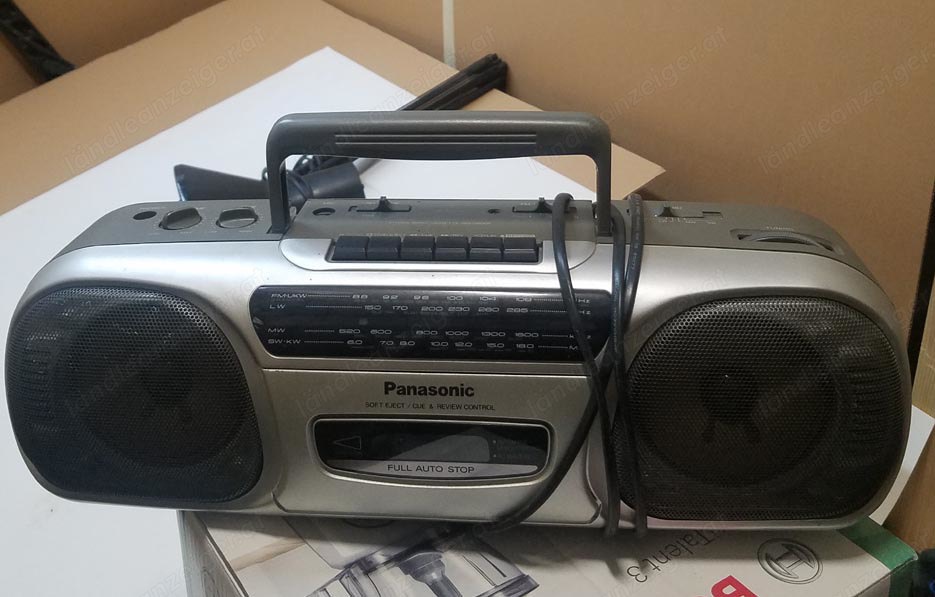 Radio, mit Tape Batterie und Netzteil