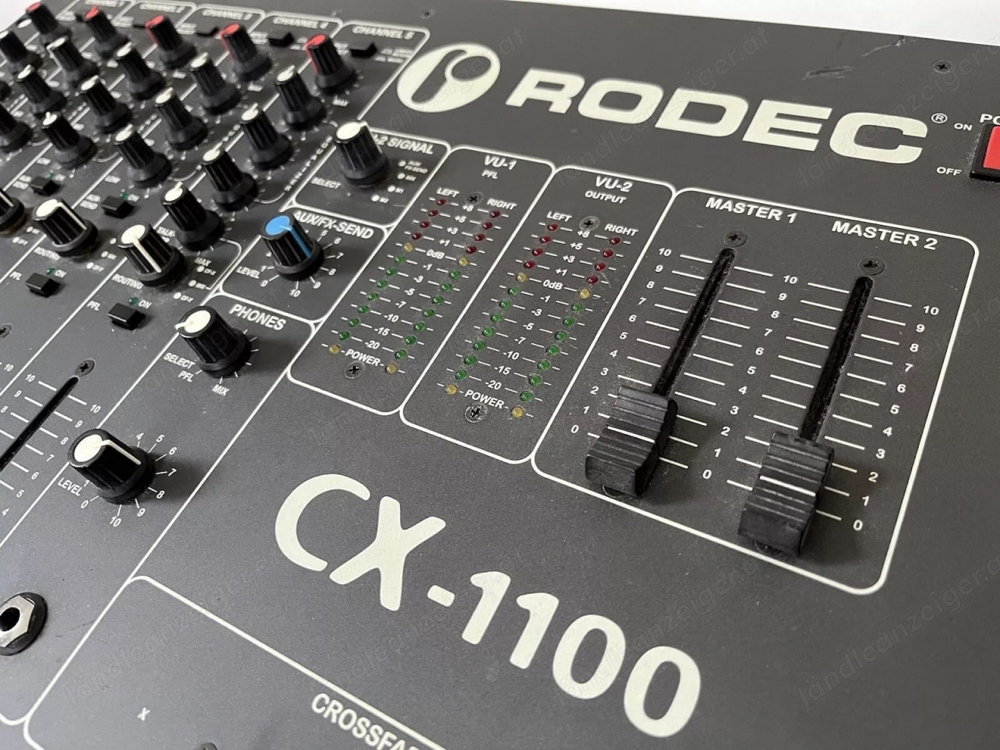 Rodec CX 1100 Analog DJ Mixer