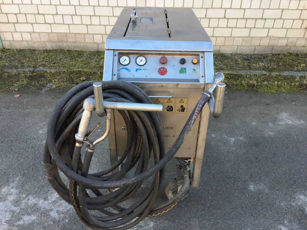 Trockeneisstrahlanlage Trockeneisstrahlgerät CO 2 Air Liquide Mini Blast SDI 5