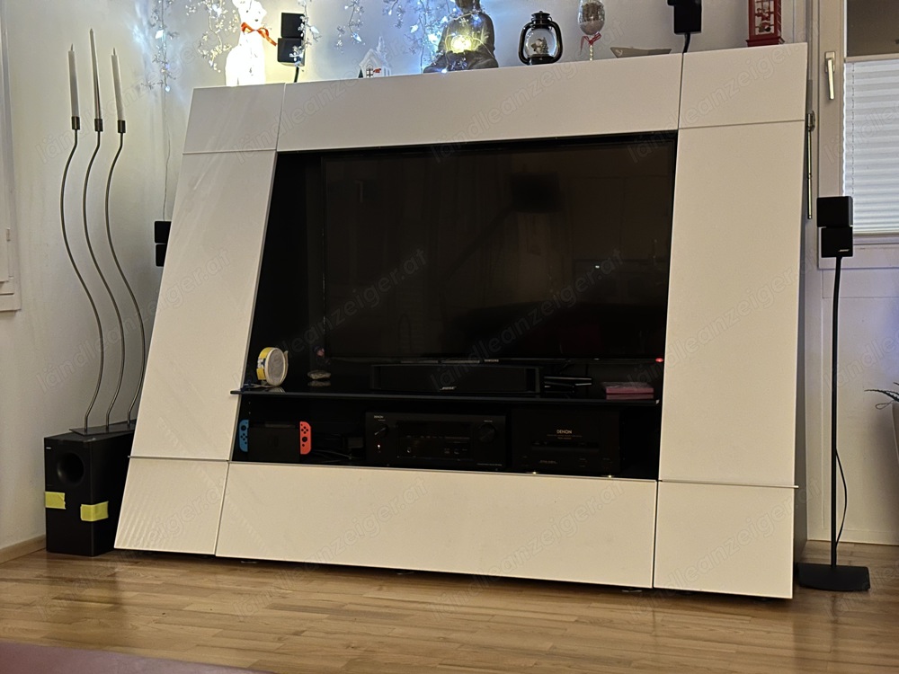 Design TV Regal mit Staufächern top modern