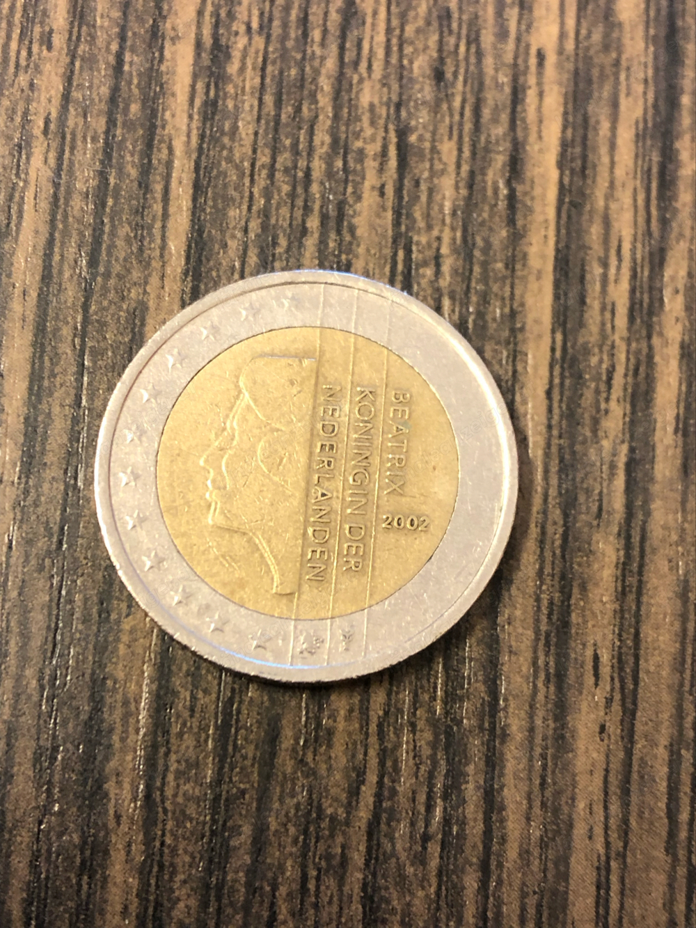 2 Euro Umlaufmünze Niederlande 2002