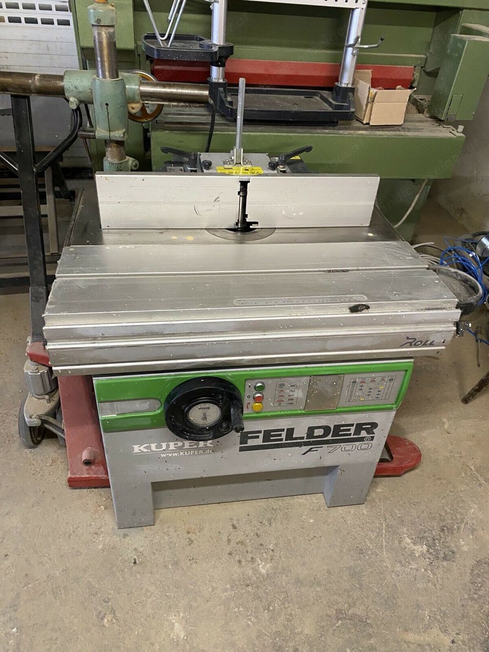 Felder F 700 Tischfräse schwenkspindel fräse Festool SCM Tischler