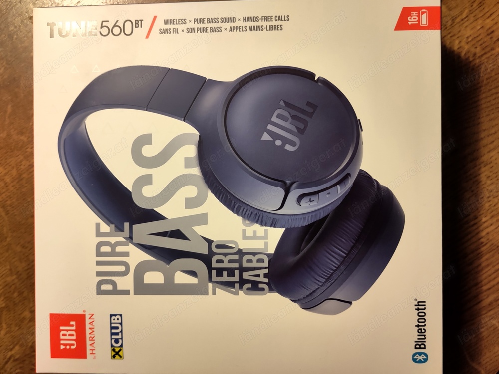 JBL Wireless Kopfhörer TUNE560BT Neu und Originalverpackt