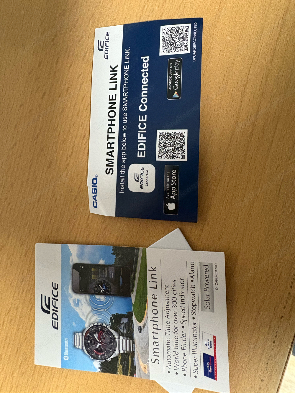 Casio Uhr Edifice Solar