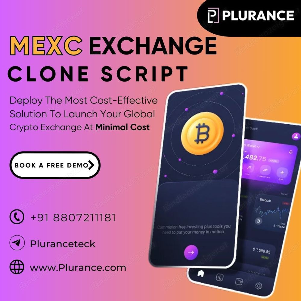 Create Your Crypto Empire with Plurance's MEXC Clone Script