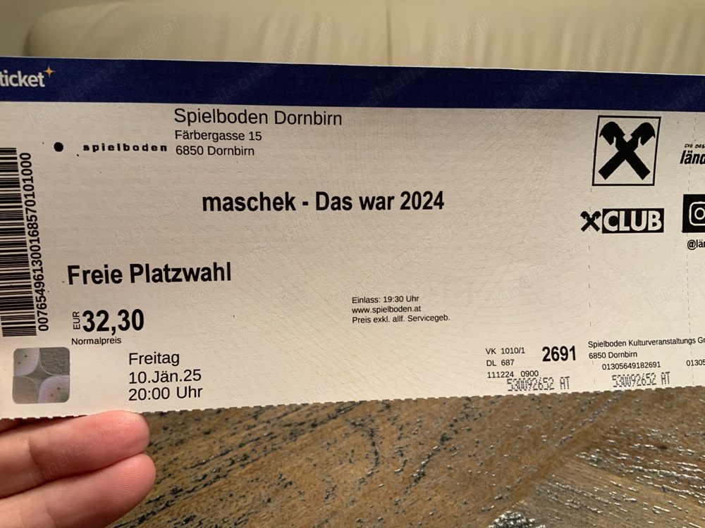 maschek - das war 2024 Tickets 