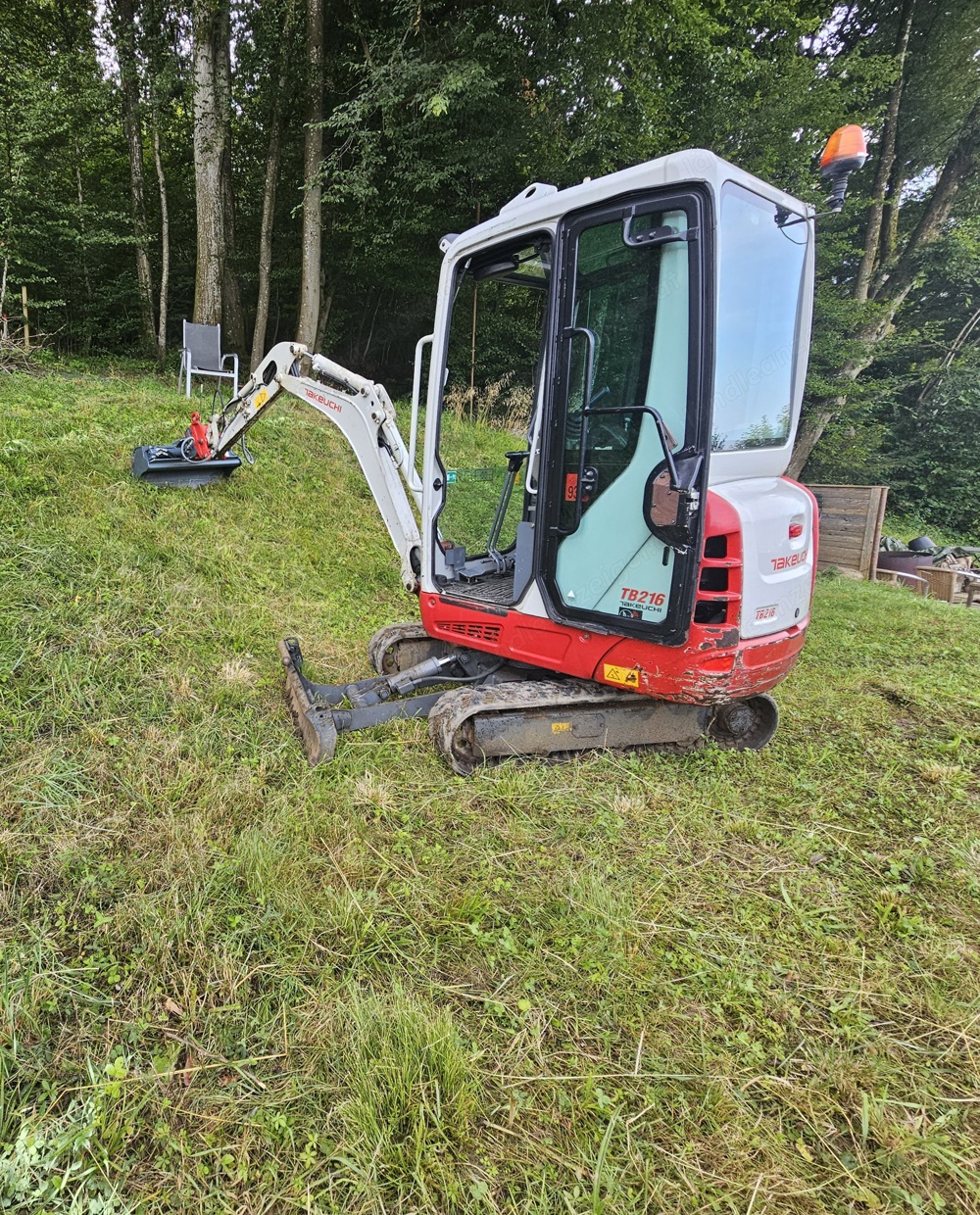 Bagger Takeuchi TB216