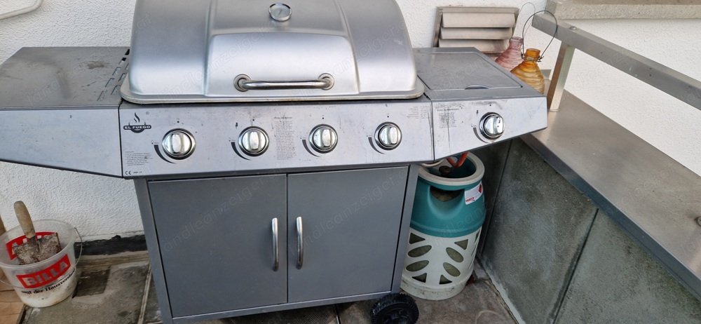 Gas Grill Aluminium