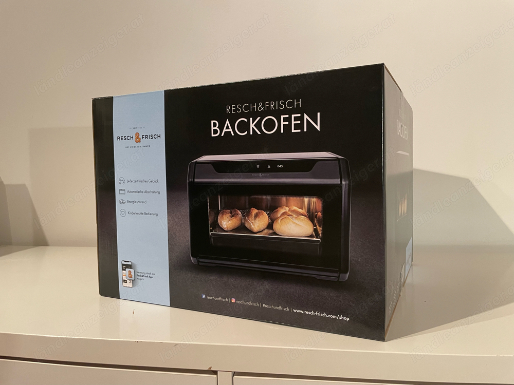 *NEU* Resch&Frisch Mini-Backofen Brotbackautomat für Zuhause