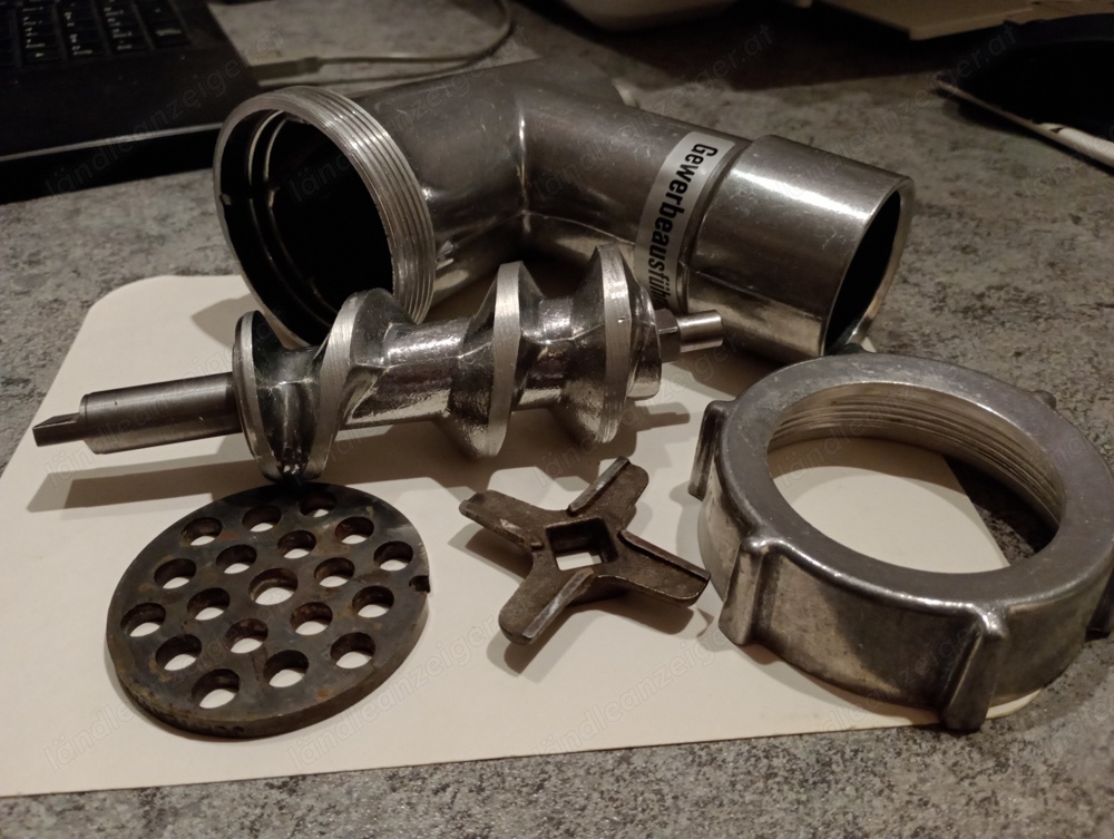 Fleischwolf Gewerblich, Kenwood & Co,Metal.