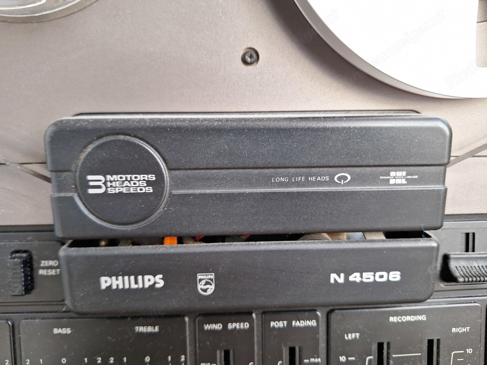 Tonband Philips N4506 mit 3 Motoren