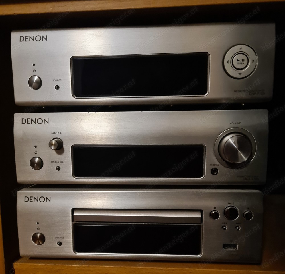 Denon Stereo Receiver   CD Player   Netzwek Audioplayer AirPlay & Jamo Lautsprecher                 