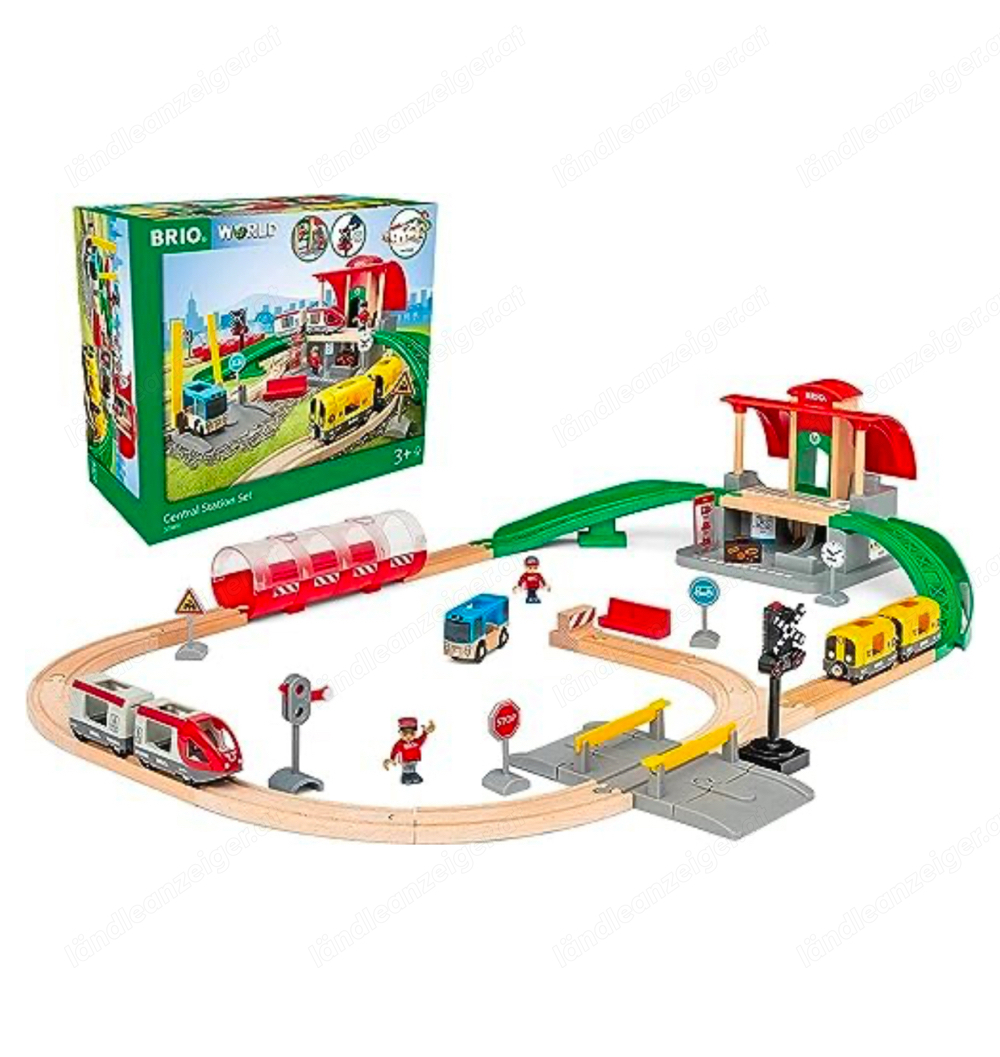 Brio Set Bahnhof komplett