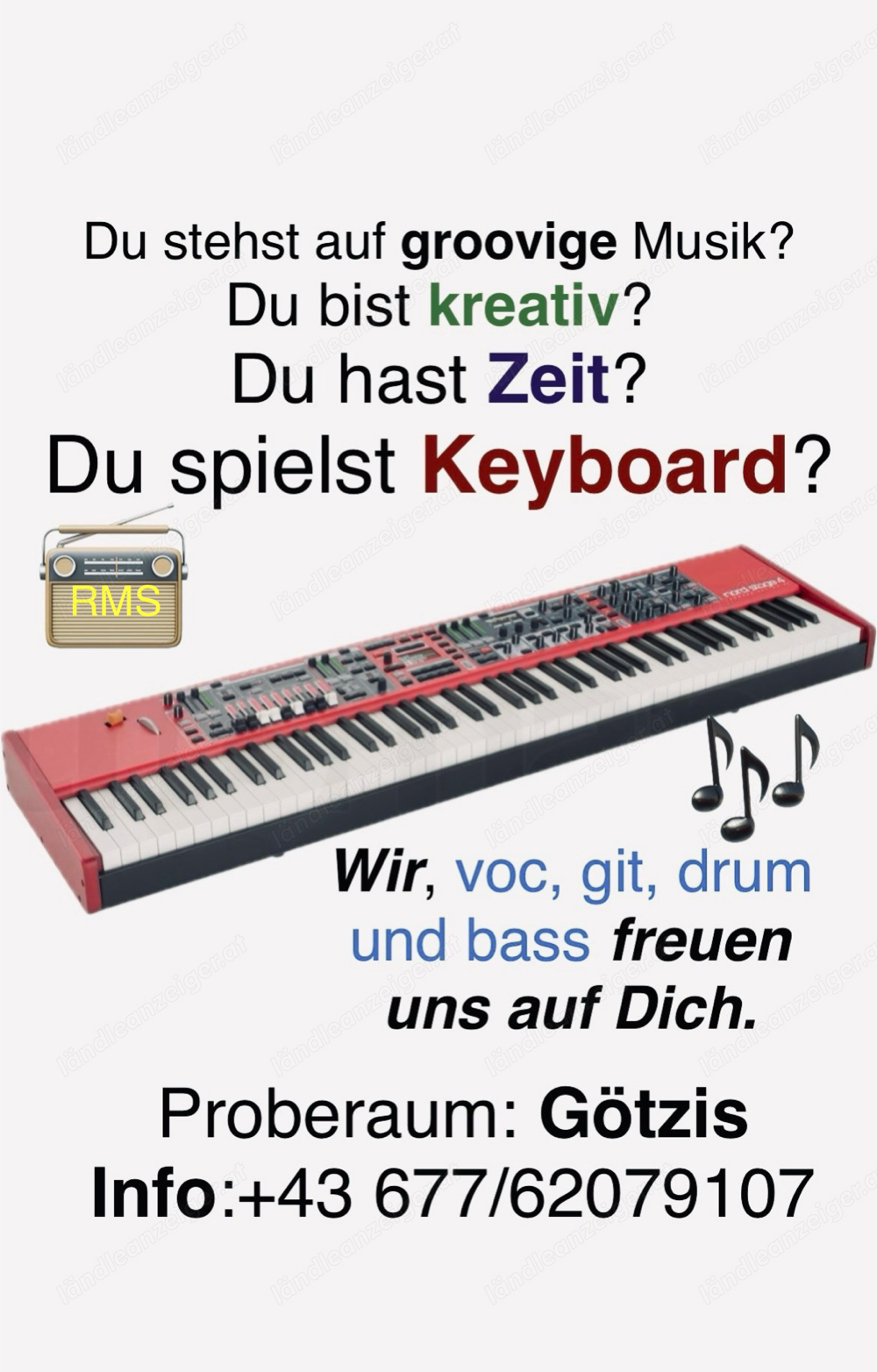 Keyboarder gesucht