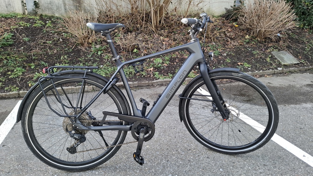 E Bike, Simplon Silk CarbonTQ, Gr.L,Neuwertig