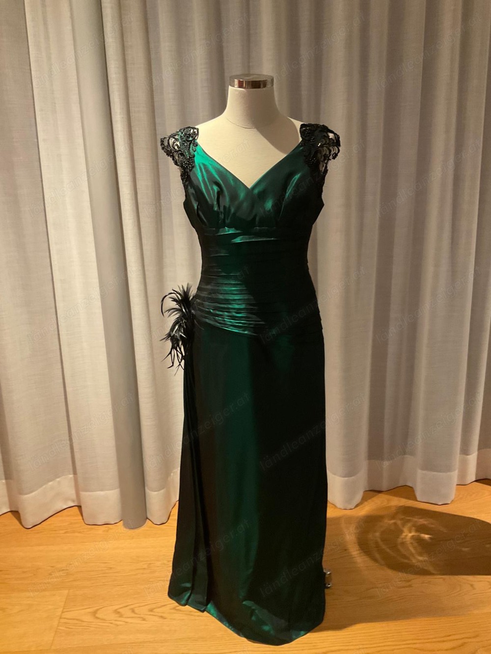 Abendkleid Ballkleid Lang,Grün,Größe 40