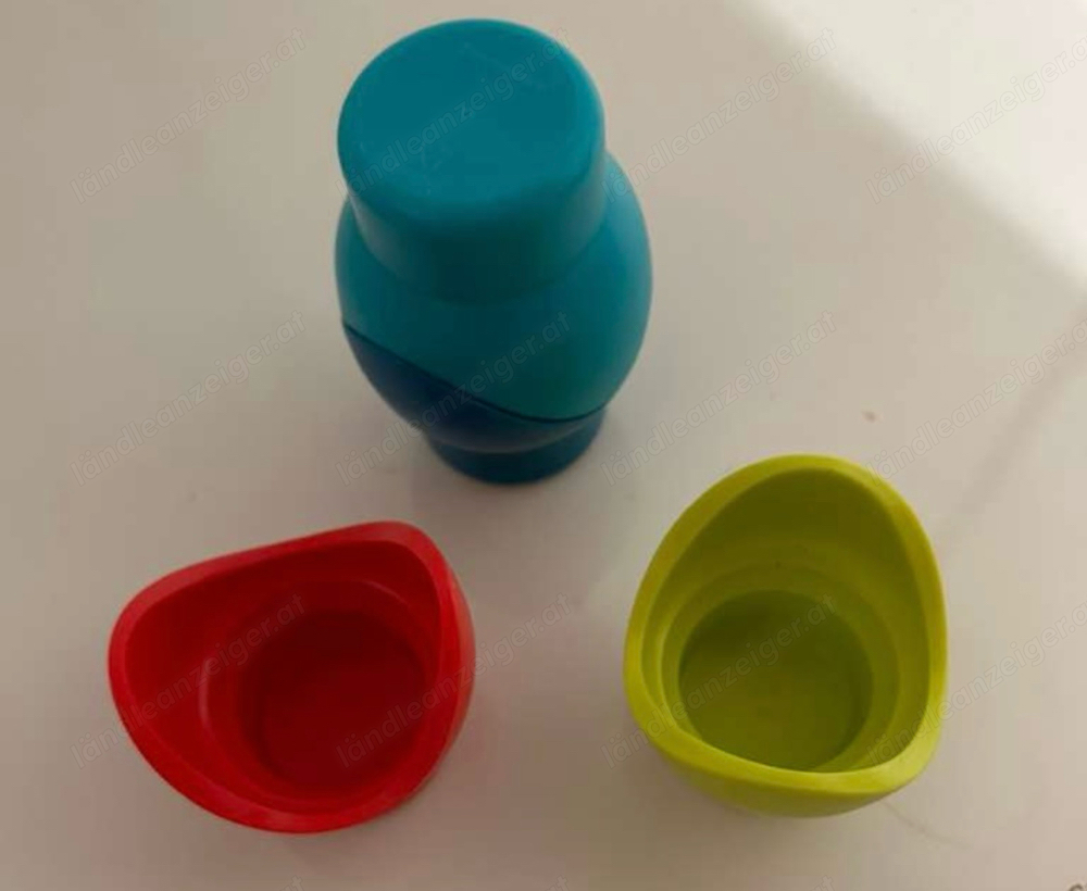 Eierbecher verschiedene Farben Tupperware