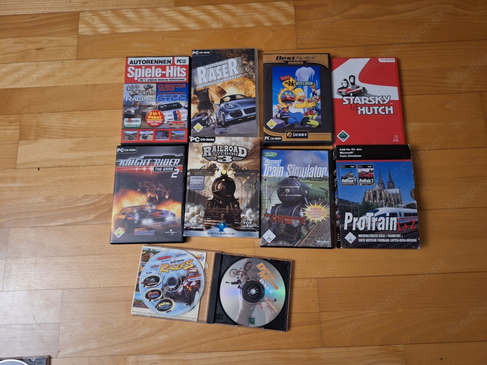 Windwos ME bis XP Spiele 